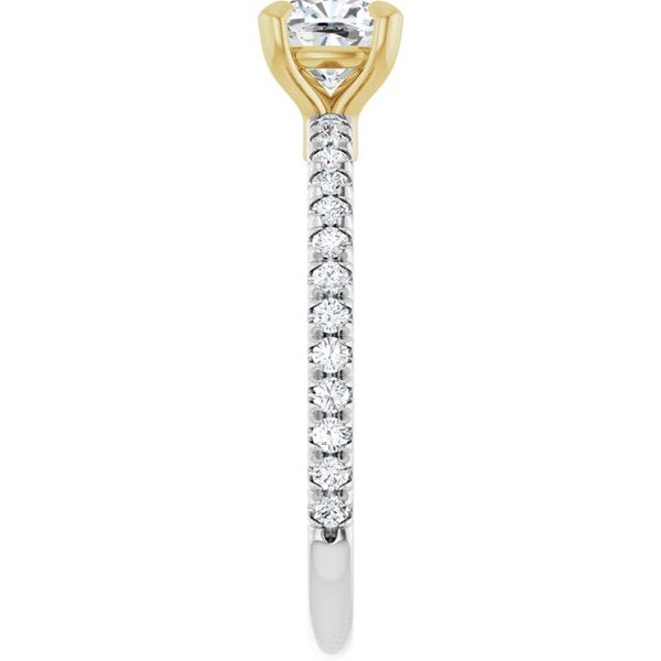 Claw-Prong Engagement Ring Image 4 Jewel Smiths Oklahoma City, OK