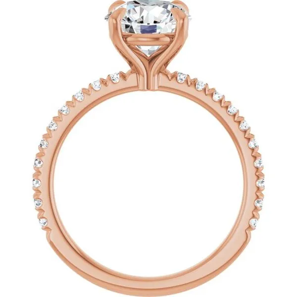 Claw-Prong Engagement Ring Image 2 Jewel Smiths Oklahoma City, OK