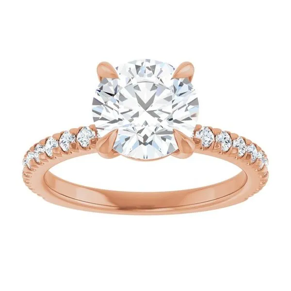 Claw-Prong Engagement Ring Image 3 Jewel Smiths Oklahoma City, OK