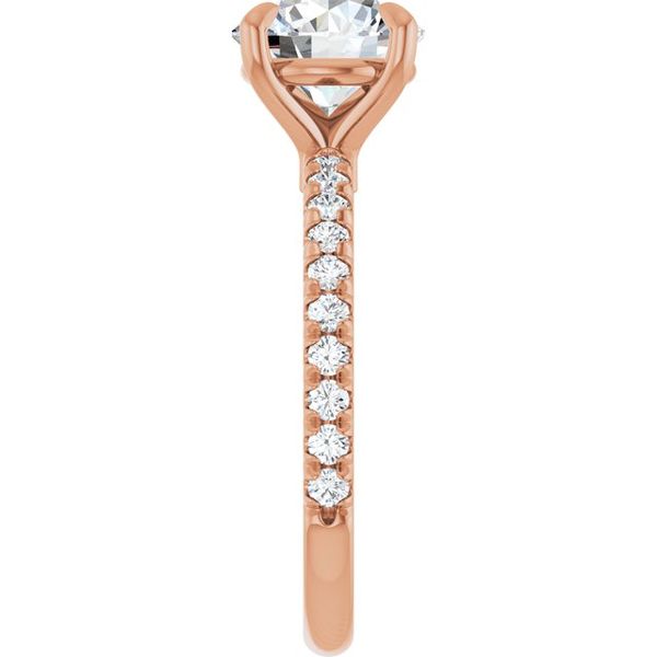 Claw-Prong Engagement Ring Image 4 Jewel Smiths Oklahoma City, OK