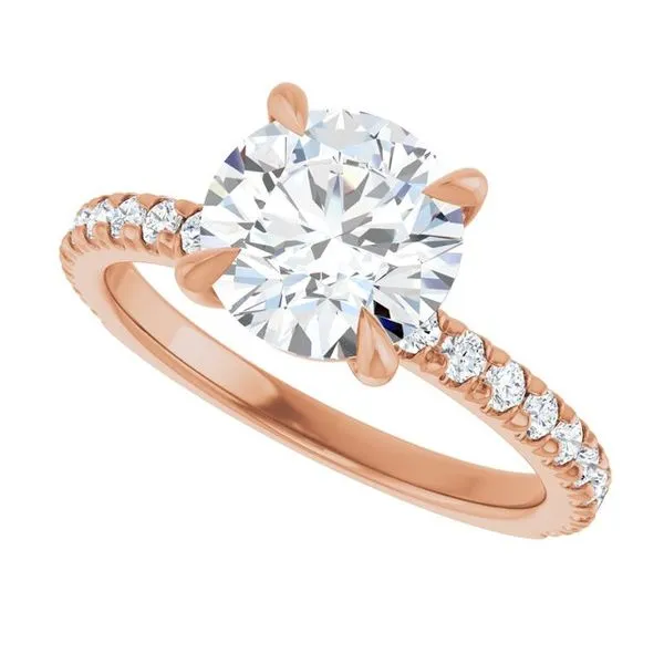 Claw-Prong Engagement Ring Image 5 Jewel Smiths Oklahoma City, OK