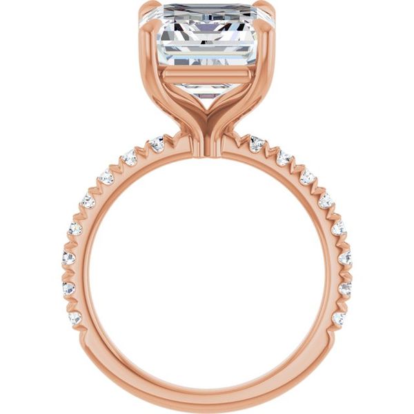 Claw-Prong Engagement Ring Image 2 Jewel Smiths Oklahoma City, OK
