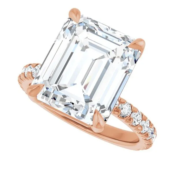 Claw-Prong Engagement Ring Image 5 Jewel Smiths Oklahoma City, OK
