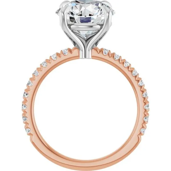 Claw-Prong Engagement Ring Image 2 Jewel Smiths Oklahoma City, OK