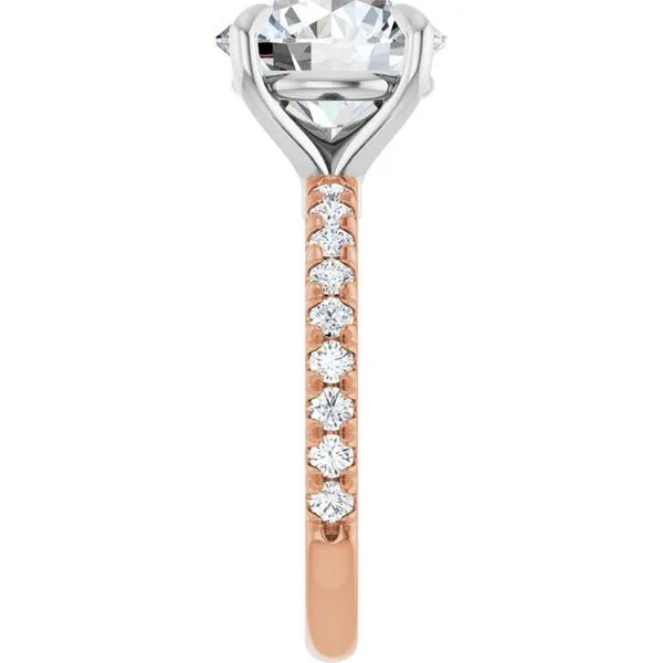Claw-Prong Engagement Ring Image 4 Jewel Smiths Oklahoma City, OK