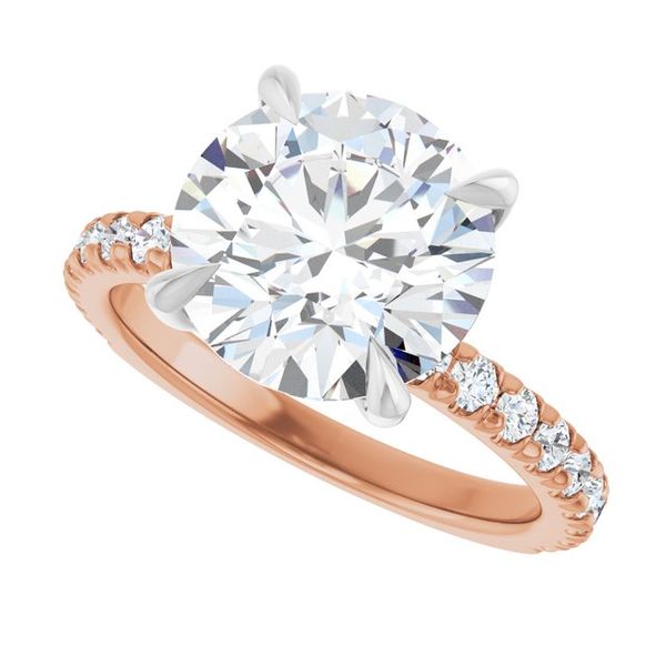 Claw-Prong Engagement Ring Image 5 Jewel Smiths Oklahoma City, OK