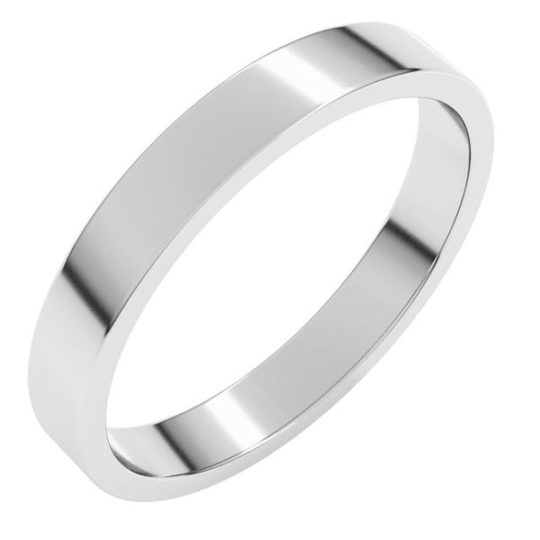 Finger 3mm Wedding Bands 3mm Classic Flat Wedding Band (Comfort Fit) Finger 3mm Wedding Bands 3mm Classic Flat Wedding Band (Comfort Fit)