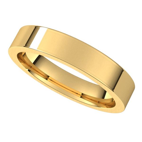 Flat Comfort Fit Bands Image 5 Greenfield Jewelers Pittsburgh, PA