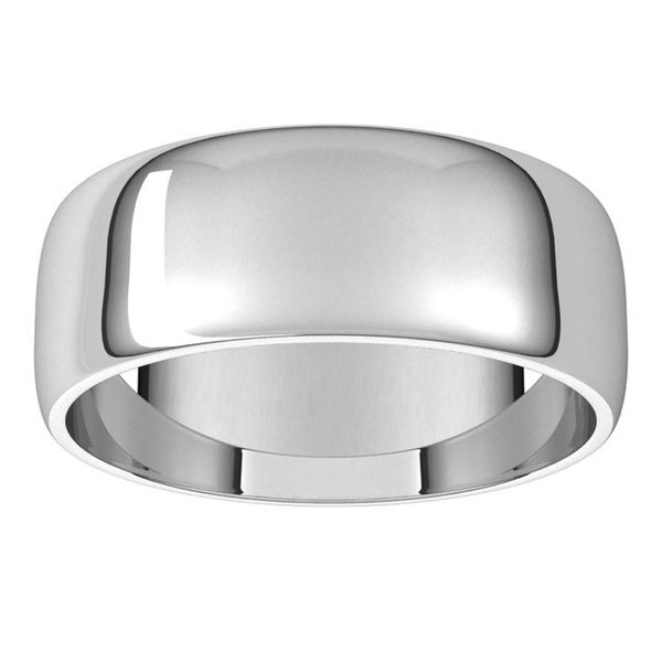 Half Round Light Bands Image 3 Don's Jewelry & Design Washington, IA