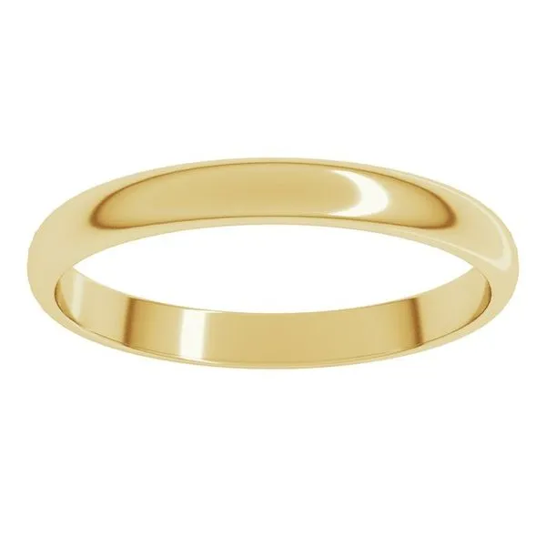 Lightweight Half Round Band HRL12:148171:P | Mead Jewelers