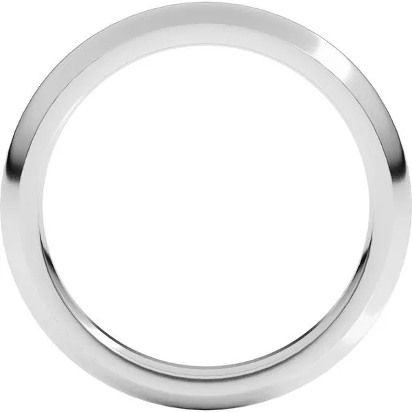 Comfort-Fit Half Round Band