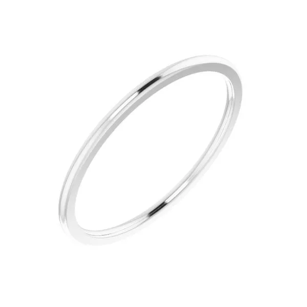 Comfort-Fit Half Round Band