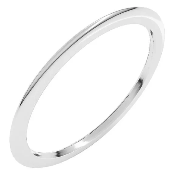 Comfort-Fit Half Round Band