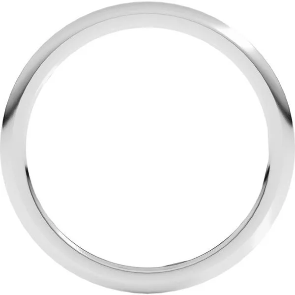 Comfort-Fit Half Round Band