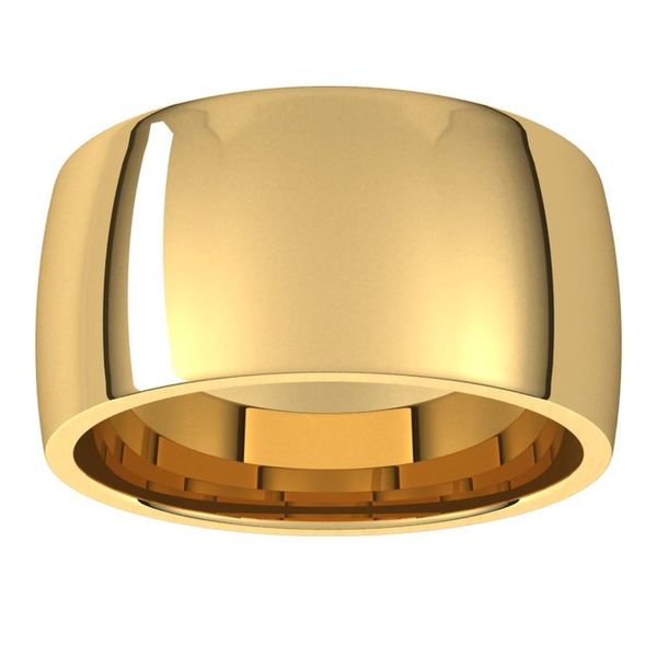 Half Round Comfort Fit Light Bands Image 3 Armentor Jewelers New Iberia, LA