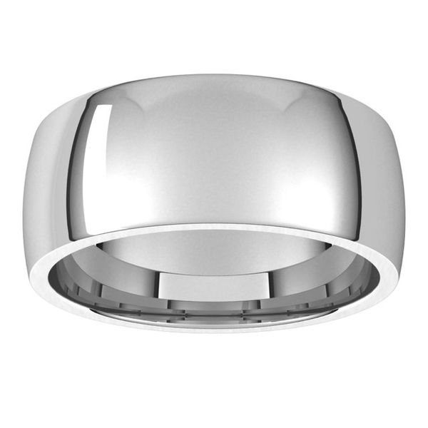 Half Round Comfort Fit Light Bands Image 3 Greenfield Jewelers Pittsburgh, PA