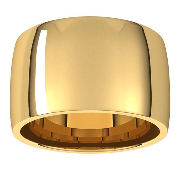 Half Round Comfort Fit Light Bands Image 3 Armentor Jewelers New Iberia, LA