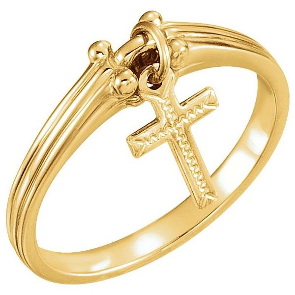 Cross Dangle Ring Ware's Jewelers Bradenton, FL
