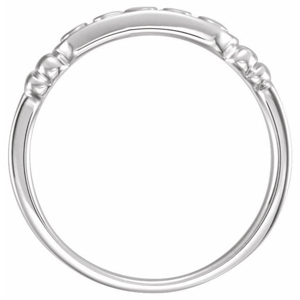In The Name of Jesus® Chastity Ring Image 2 D'Errico Jewelry Scarsdale, NY