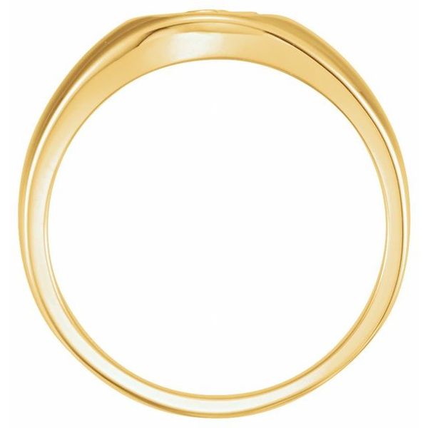 The Rugged Cross® Chastity Ring Image 2 Arlene's Fine Jewelry Vidalia, GA