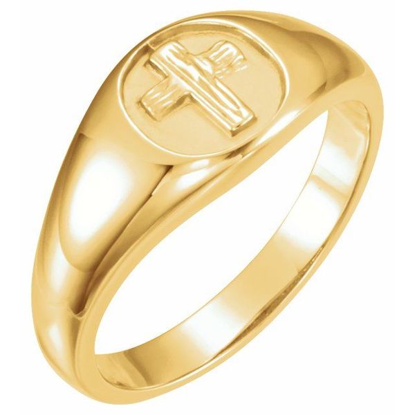 The Rugged Cross® Chastity Ring J. Anthony Jewelers Neenah, WI