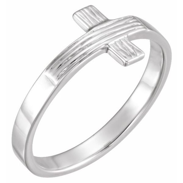 The Rugged Cross® Chastity Ring Becky Beck's Jewelry DeKalb, IL