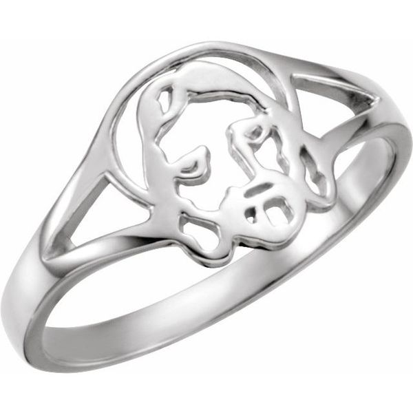 Face of Jesus Ring D'Errico Jewelry Scarsdale, NY