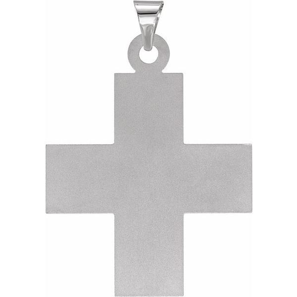 Silver Filigree Greek Cross by Gerochristo — Athena Gaia