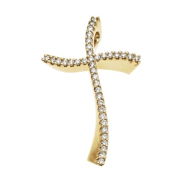 Accented Cross Slide Pendant Arthur's Jewelry Bedford, VA