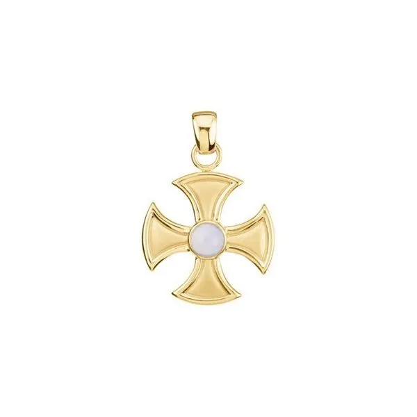 Maltese 2025 cross charm