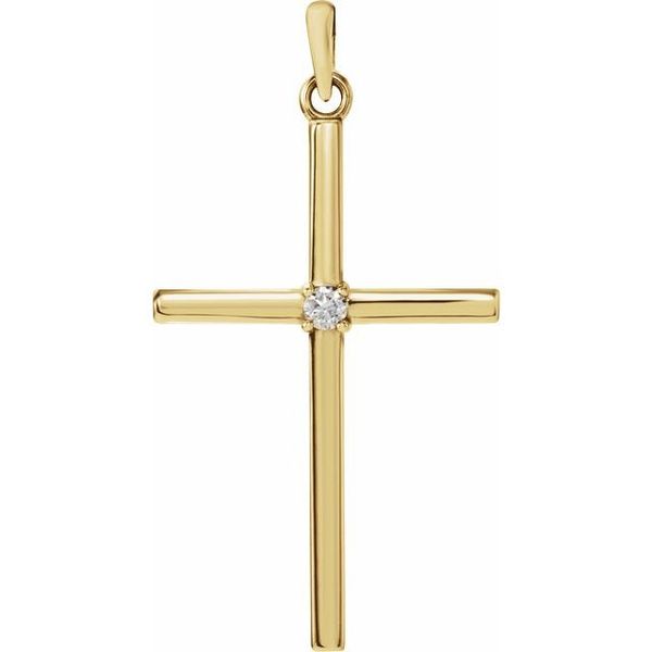 Birthstone Cross Pendant Conti Jewelers Endwell, NY