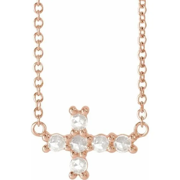 Kay jewelers online sideways cross necklace