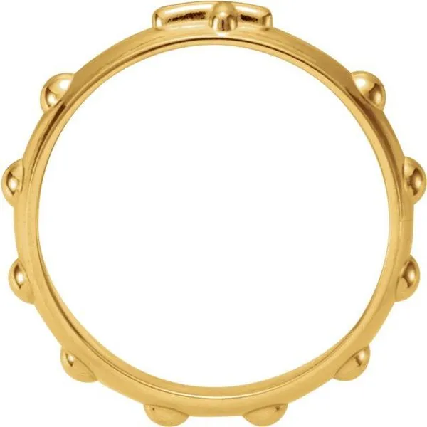 Rosary ring hot sale gold price