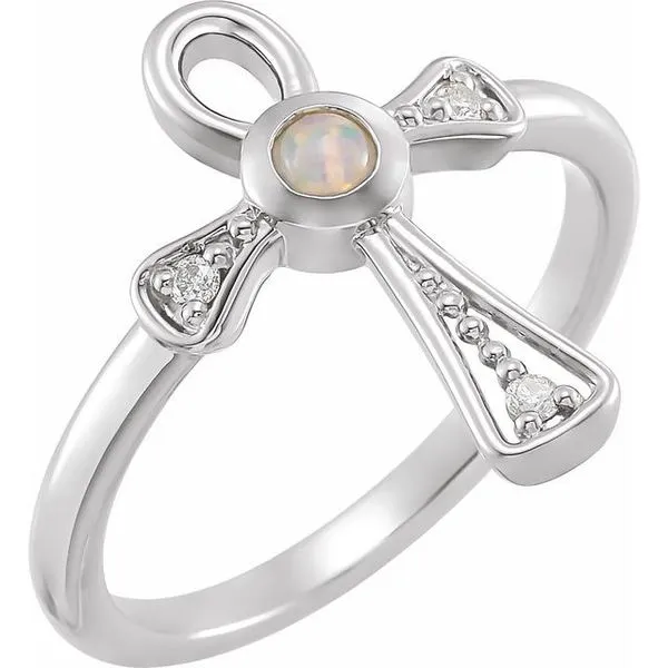 ankh cross ring