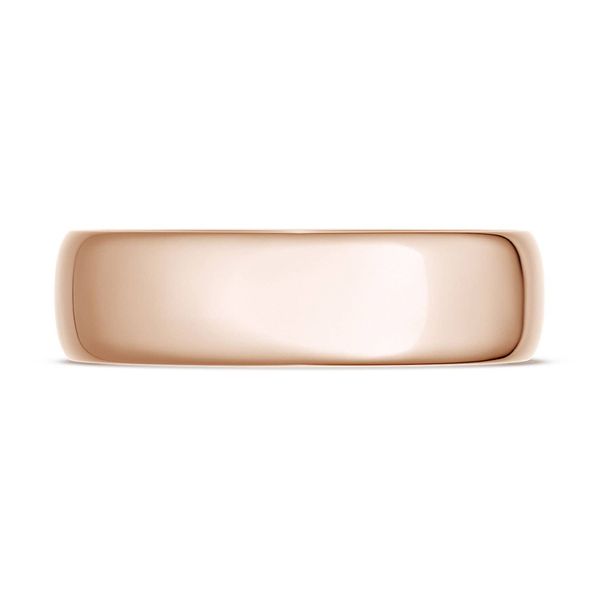 Classic Rounded in High Polish Finish Wedding Band Mitchell's Jewelry Norman, OK
