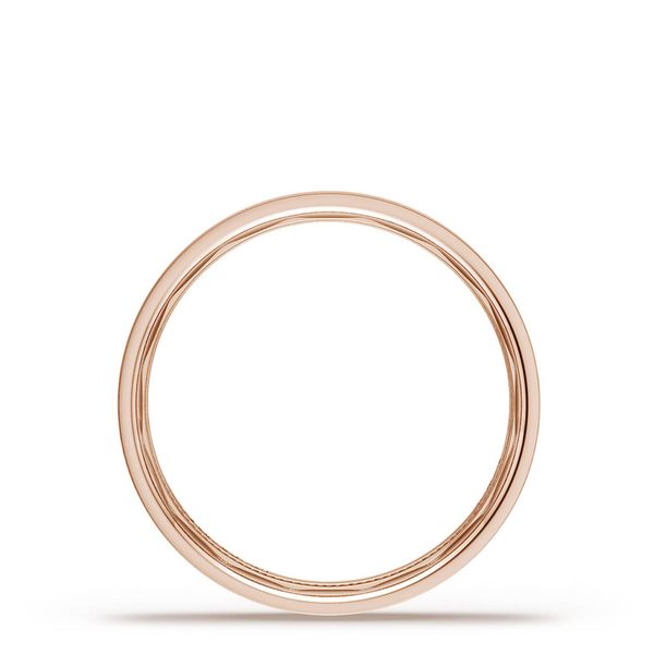 Classic Flat in Satin Finish Wedding Band Image 2 Sather's Leading Jewelers Fort Collins, CO