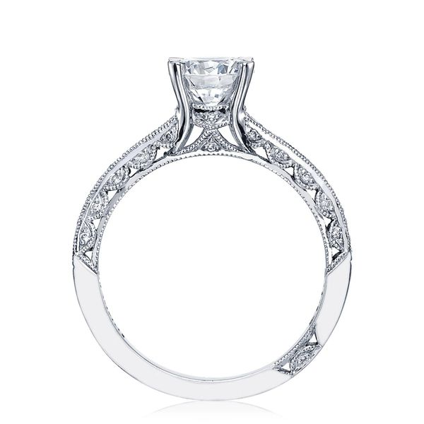 HRR2365 Modern Round Cut Solitaire Diamond Ring