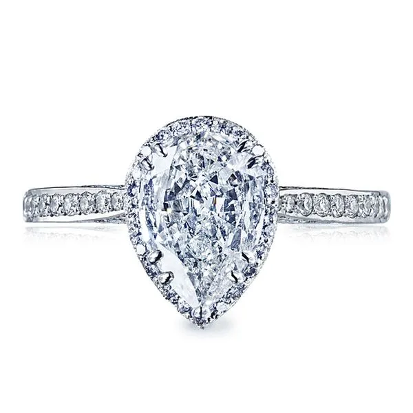 Pear Bloom Engagement Ring - Main Image