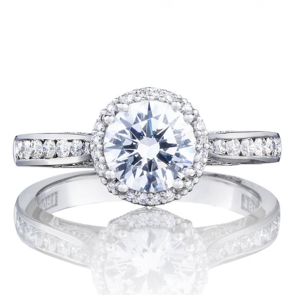 Tacori Round Bloom Engagement Ring 2646-25RDR65 PL Warwick
