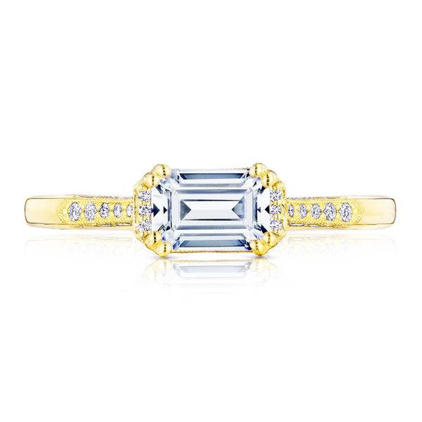 Emerald Solitaire Engagement Ring Comstock Jewelers Edmonds, WA