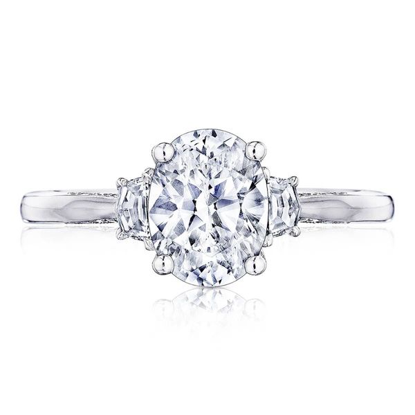 Oval 3-Stone Engagement Ring Baxter's Fine Jewelry Warwick, RI