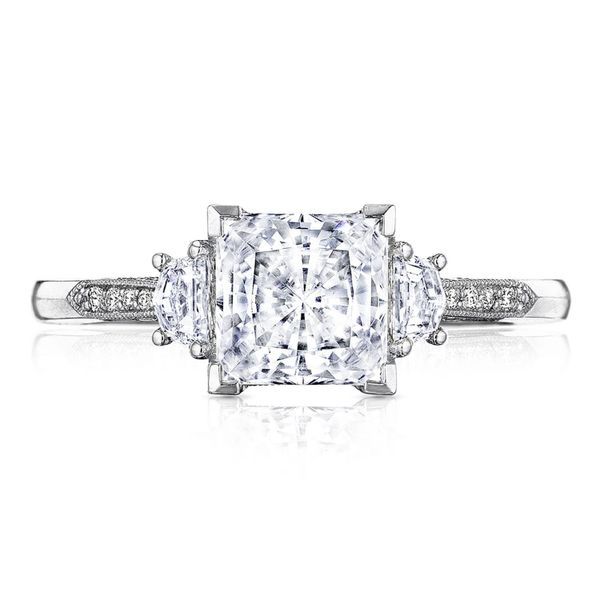 Princess 3-Stone Engagement Ring Sather's Leading Jewelers Fort Collins, CO