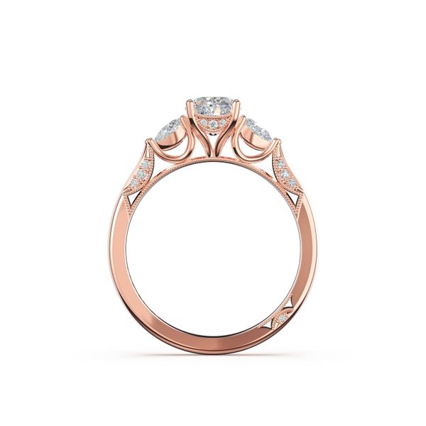 Oval 3-Stone Engagement Ring Image 3 Baxter's Fine Jewelry Warwick, RI
