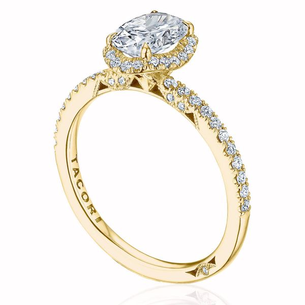 Oval Bloom Engagement Ring Image 3 Sather's Leading Jewelers Fort Collins, CO