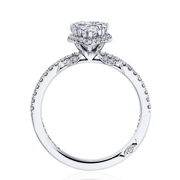 Pear Bloom Engagement Ring Image 2 Di'Amore Fine Jewelers Waco, TX