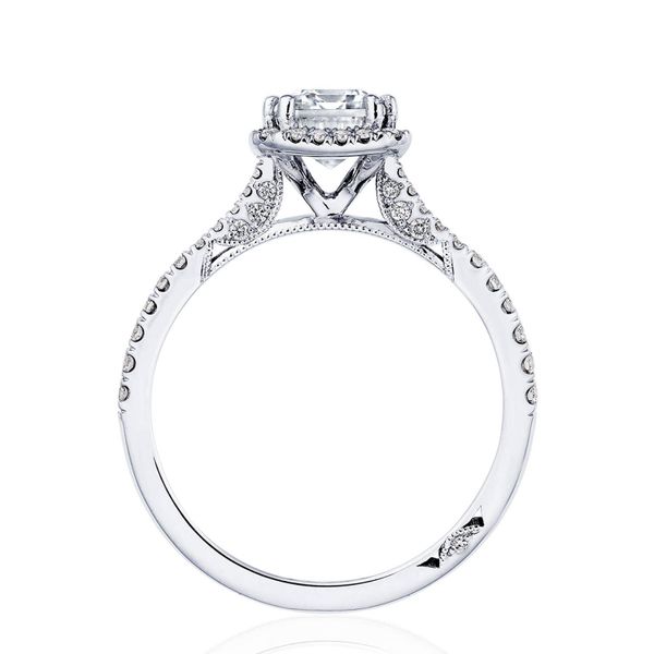 Emerald Bloom Engagement Ring Image 2 Di'Amore Fine Jewelers Waco, TX