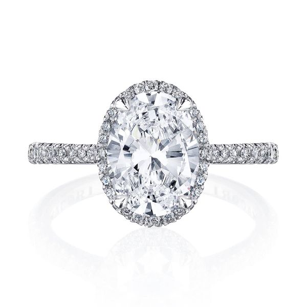 Oval Bloom Engagement Ring Quenan's Fine Jewelers Georgetown, TX