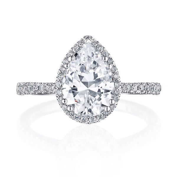 Pear Bloom Engagement Ring Cornell's Jewelers Rochester, NY