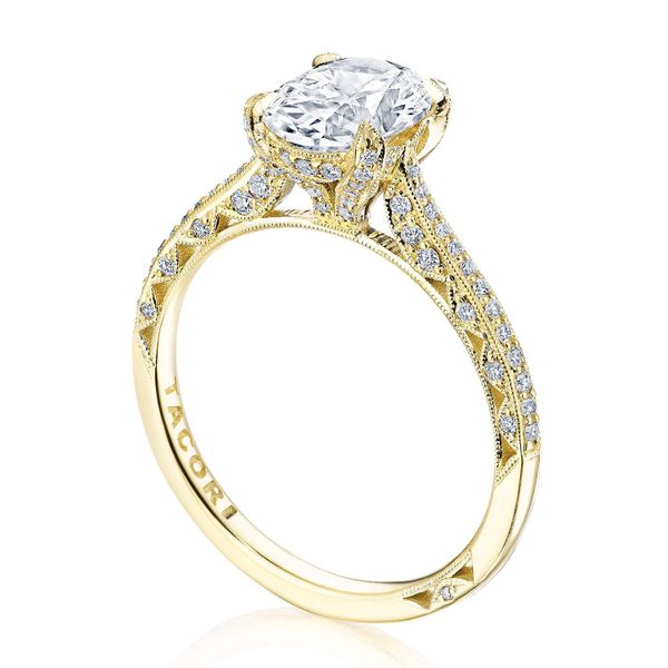 Oval Solitaire Engagement Ring Image 3 Sather's Leading Jewelers Fort Collins, CO