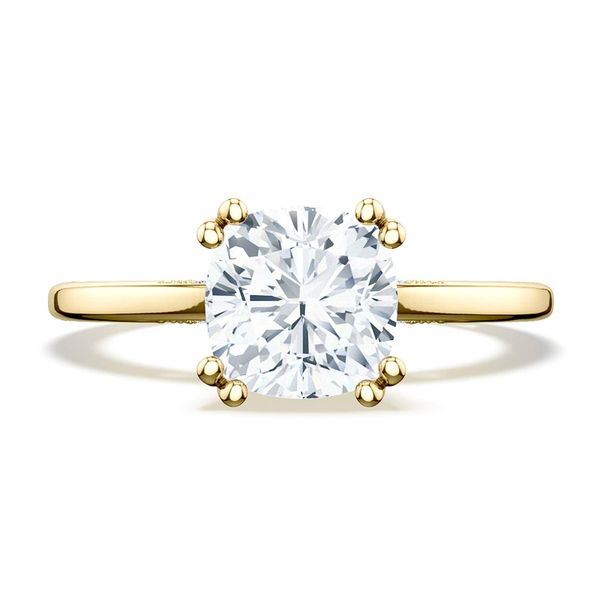 Cushion Solitaire Engagement Ring Cornell's Jewelers Rochester, NY